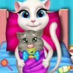 Игра Анжела стала мамой