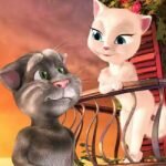 Игра Кошка Анджела и Кот Том