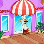 Игра Для девочек готовим еду Папы Луи
