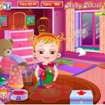 Игра Уход за малышкой Хейзел