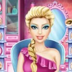 Игра Барби в хрустальном замке