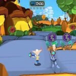 Игра Финис и Ферб: квадратный паззл