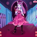 Игра Раскраска новых Монстр Хай