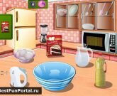 Игра Готовить еду кухня Сары