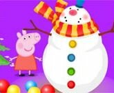 Игра Свинка Пеппа Новый Год 2016