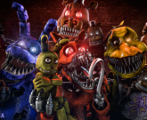 Игра Фнаф 4 аниматроники