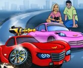 Игра Красная машинка убегает