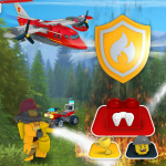 Игра Пожарные Лего