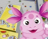 Игра Уборка в доме Лунтика