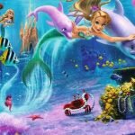 Игра Барби русалка 2