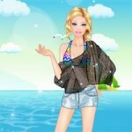 Игра Барби собирается на пляж