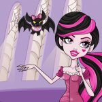 Игра Монстр Хай: макияж для Дракалауры