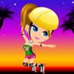 Игра Винкс катается на роликах
