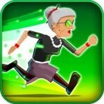 Игра Злая бабушка бежит
