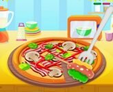Игра Готовить пиццу 