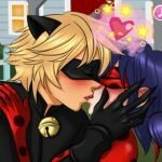Игра Леди Баг и Супер Кот поцелуй