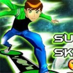 Игра Бен 10 на Скейте