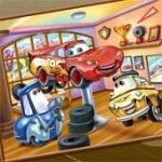 Игра Тачки: Раскраска