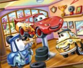 Игра Тачки: Раскраска