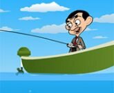 Игра Мистер Бин на рыбалке