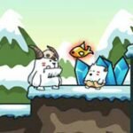 Игра Бродилка на двоих: Снежные человеки