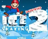 Игра Марио катается на лыжах 2: Опасный спуск