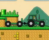 Игра Марио управляет трактором 3: Собираем монетки